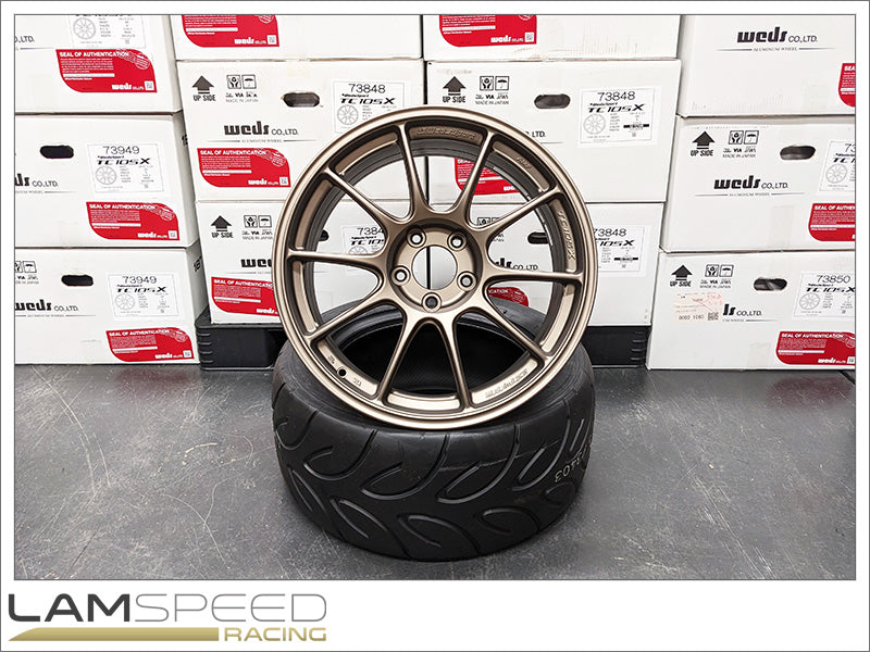 Wedsports tc105x bronze wedssport tc105x WEDS WedsSport TC105X 7 5J-17 45 5H114 3 EJ-TITAN 日本製 本価格 本以上ご注文にて送料無料