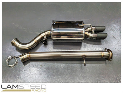 Lamspeed Racing MC SS304 Stainless Steel Catback Exhaust - 2022+ Toyota GR Corolla