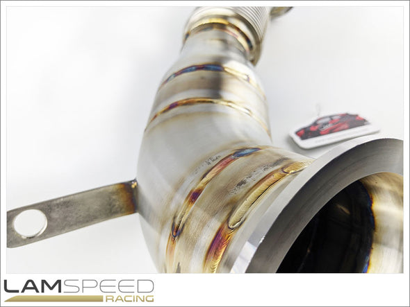 Lamspeed Racing Catless Downpipe and Mid-Pipe - 2020+ Toyota GR Yaris.