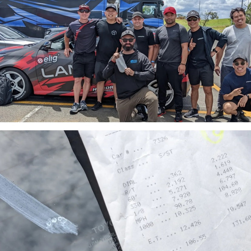 NEW WORLD RECORD! Lamspeed Racing Toyota GR Yaris 10.5 @ 131MPH 1/4 Mile