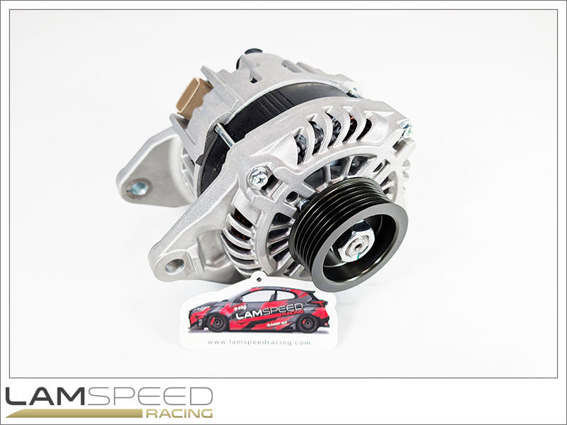 Lamspeed Racing - Race Spec High Output Alternator - Mitsubishi Evo 4-9 - 200 Amp