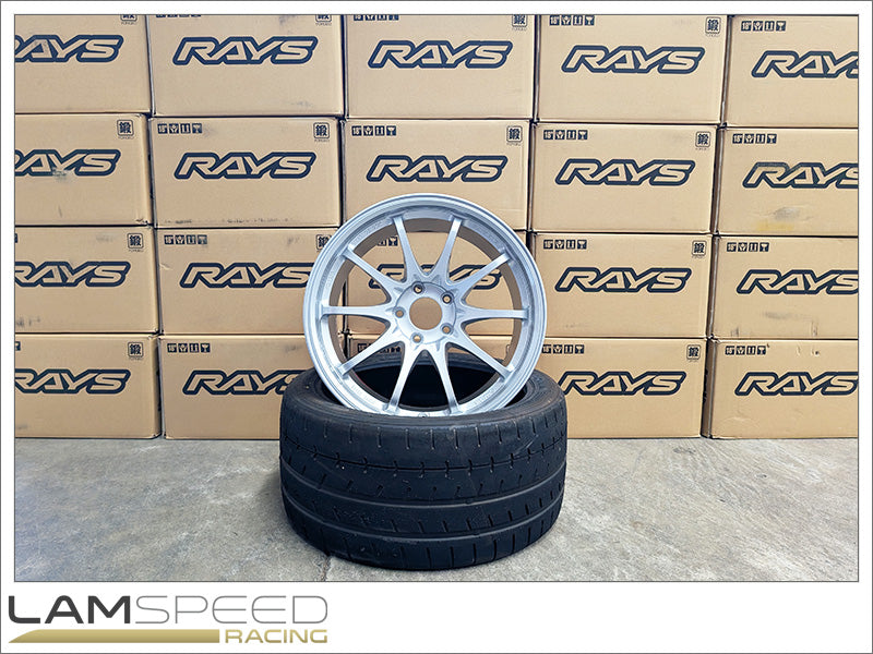 Rays Engineering Forged CE28 SL Custom Batch 18x9.5 +38 5x114.3 Diamond Silver (DS)