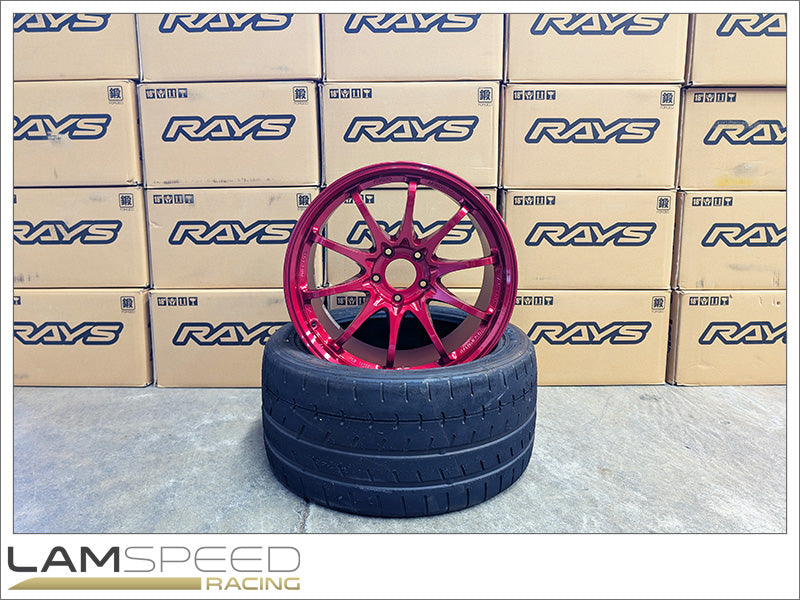 Rays Engineering Forged CE28 SL Custom Batch 18x9.5 +38 5x114.3 Red (RE)