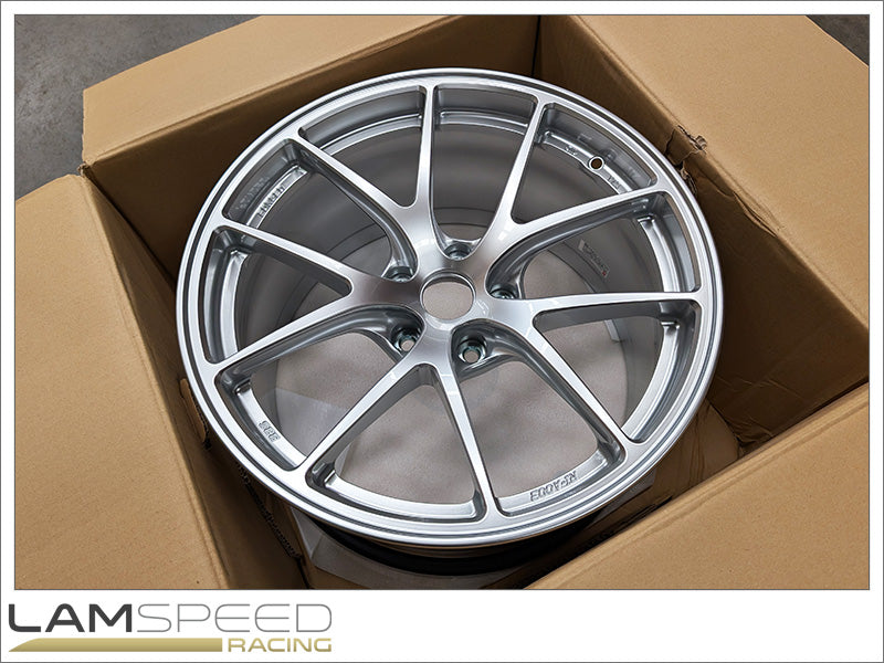 BBS Japan RI-A Forged Wheels 18x9.5 +22, 5x114.3 Diamond Silver (DS)