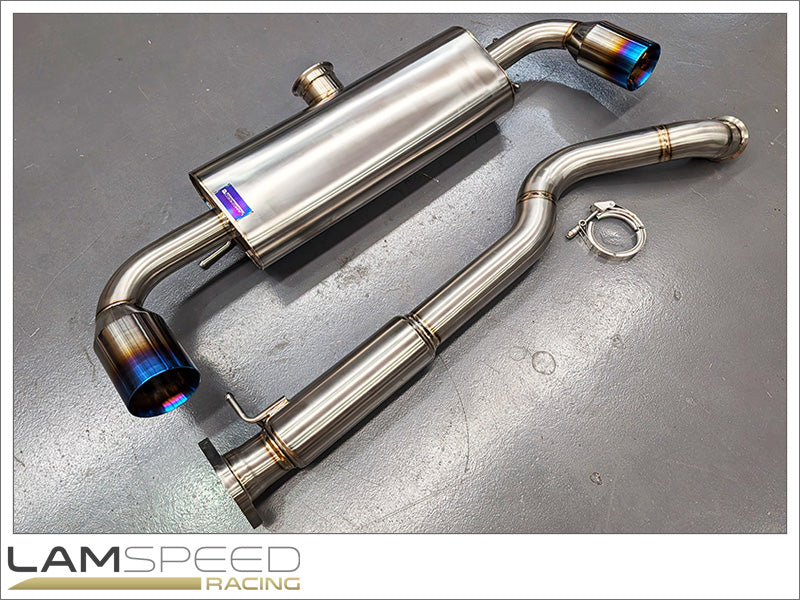 Lamspeed Racing GR1 Titanium Light Weight Catback Exhaust - 2025+ Toyota Yaris GR Gen 2