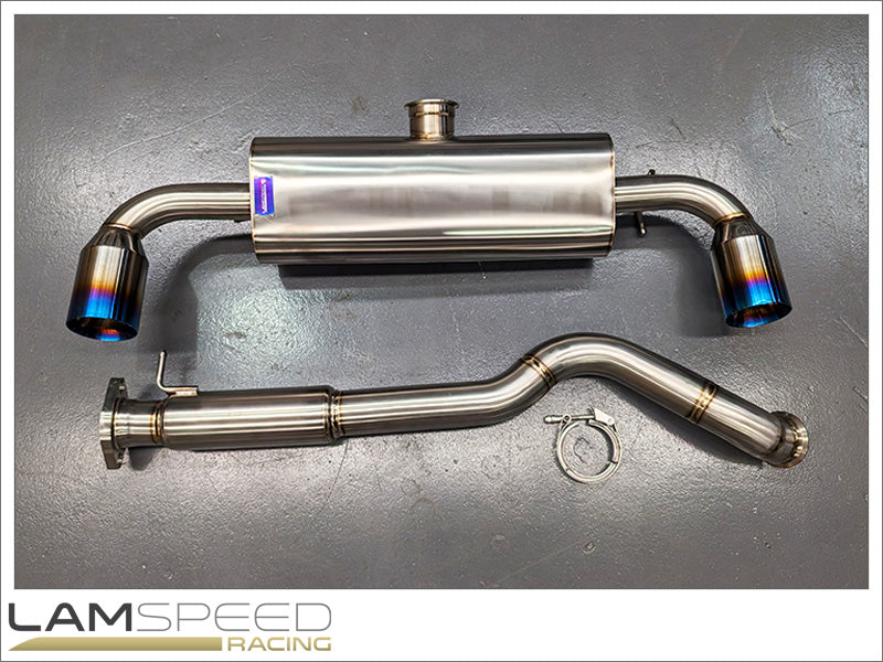 Lamspeed Racing GR1 Titanium Light Weight Catback Exhaust - 2025+ Toyota Yaris GR Gen 2