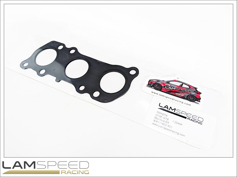 Lamspeed Racing Upgraded Multi Layer Metal Exhaust Manifold Gasket Toyota G16E-GTS 2020+ GR Yaris / 2022+ GR Corolla / 2023+ Lexux LBX Morizo Replacement for 17173-18010