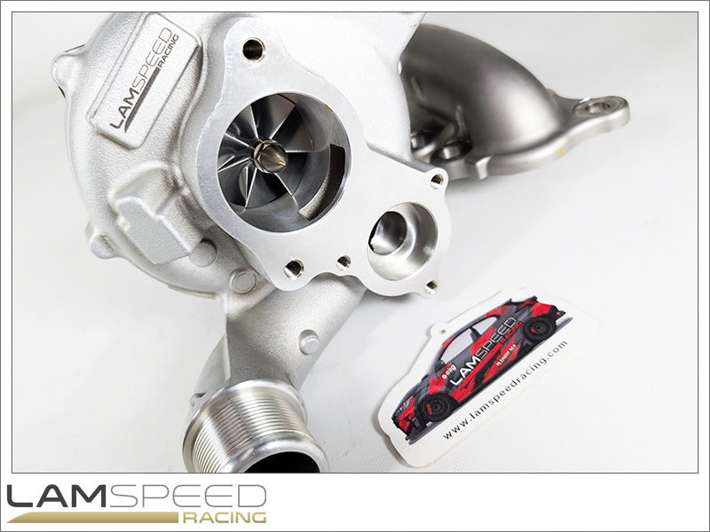 Lamspeed Racing LSR550 Street & Track Direct Bolt On Ball Bearing Stock Frame Turbocharger - Toyota 2020+ GR Yaris / 2022+ GR Corolla / 2023+ Lexus LBX Morizo