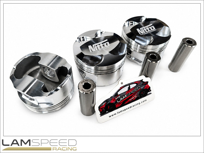 Nitto Engineering 2020+ Toyota GR Yaris / GR Corolla G16E-GTS V2 Pistons 87.5mm +0.002".