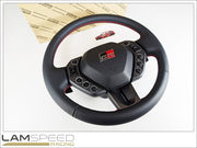 OEM Toyota Gen 2 Newly Desgined 2026 GR Yaris Steering Wheel Upgrade - Red Stitching (Automatic) - No Heater.