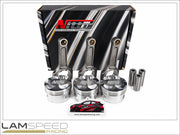 Nitto Engineering 2020+ Toyota GR Yaris / GR Corolla G16E-GTS V2 I Beam Connecting Rod (143.74MM) and V2 Piston 87.5mm +0.002" COMBO.