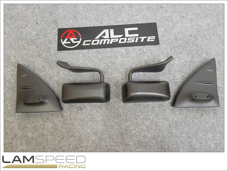 ALC Composite 2020+ Toyota GR Yaris (Gen 1 and Gen 2) LMGT Carbon Fibre Aero Side Mirrors.