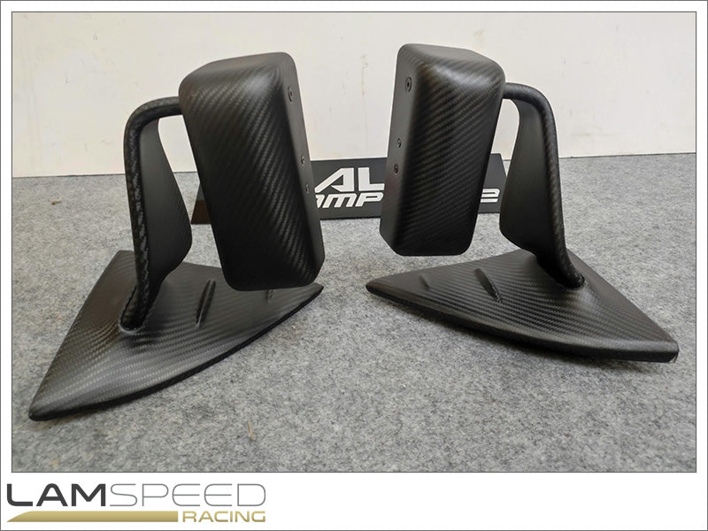 ALC Composite 2020+ Toyota GR Yaris (Gen 1 and Gen 2) LMGT Carbon Fibre Aero Side Mirrors.