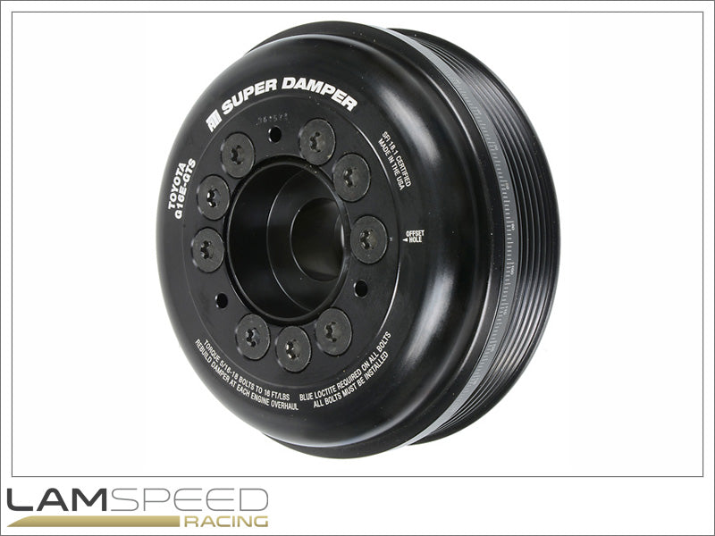 ATI Performance Super Damper 5.885in Aluminium, 3 Ring Harmonic Balancer - Toyota G16E-GTS 2020+ GR Yaris / 2022+ GR Corolla / 2023+ Lexus LBX Morizo