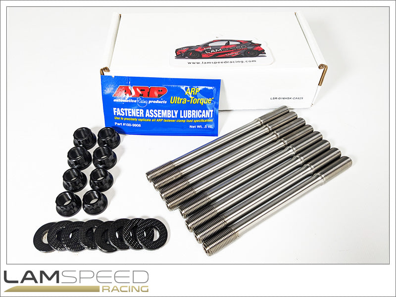 Lamspeed Racing ARP Custom Aged 625+ Pro Series Headstuds - Toyota GR Yaris / Corolla G16E-GTS