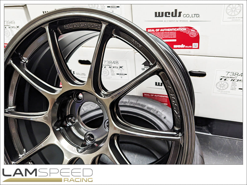 WedsSport Japan TC105X Custom Specs Toyota 2020+ GR Yaris 18x9.5 +39 5