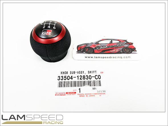 Genuine OEM Toyota GRMN Shift / Gear Knob for Toyota GR Yaris 33504-12830-CO
