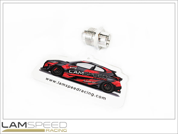 Lamspeed Racing -10AN Rocker Cover Press In Breather Fitting - Mitsubishi Evo 4G63 4-9