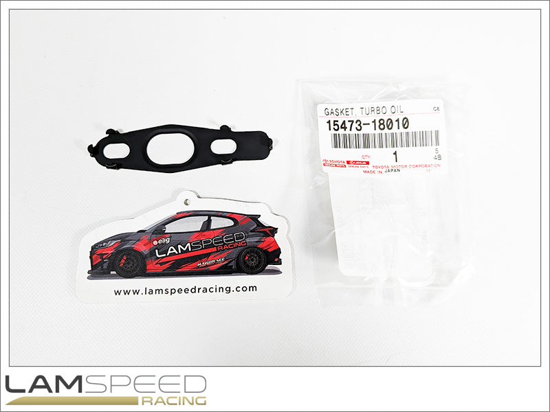 OEM Toyota G16E-GTS Turbo oil drain gasket off turbo - 2020+ GR Yaris / 2023+ GR Corolla - 15473-18010