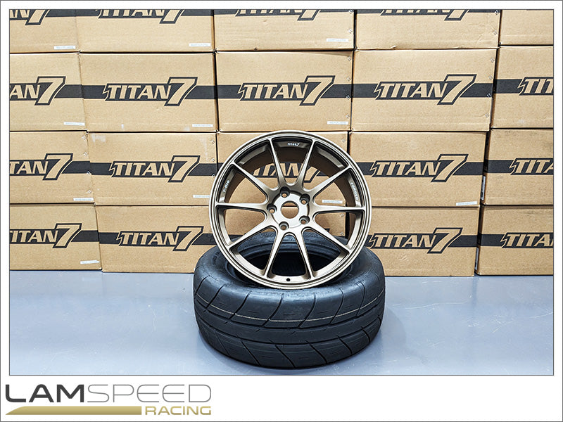 TITAN 7 T-R10 18X9.5 +40 5X114.3 73 TECHNA BRONZE - 2020+ TOYOTA GR YARIS / HONDA S2000