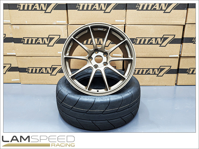 TITAN 7 T-R10 18X9.5 +40 5X114.3 73 TECHNA BRONZE - 2020+ TOYOTA GR YARIS / HONDA S2000