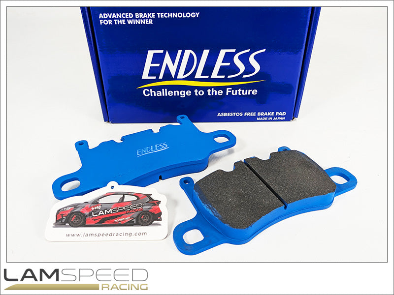 Endless Japan Circuit Compound CC40/ME20 Performance Rear Brake Pads - Porsche 911 991 Turbo, GT3, GT4RS - EIP241CC40