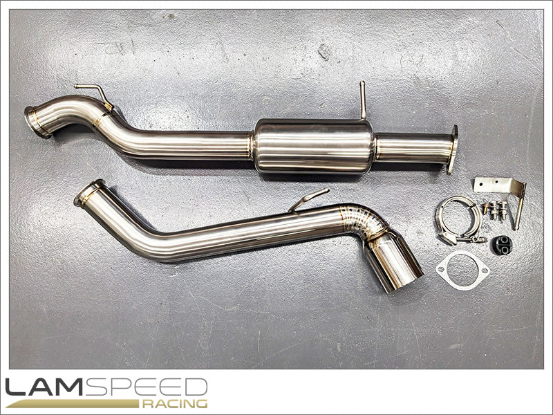 Lamspeed Racing MC GR1 Titanium Single Exit Catback Exhaust - 2020+ Toyota GR Yaris