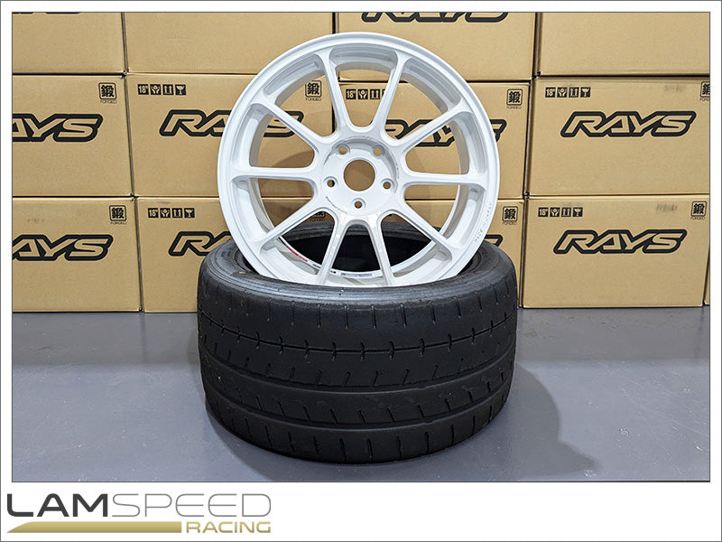 Rays Engineering Forged ZE40 M-Spec - 18x10 +40 5x114.3 - Dash White (DW) - Custom Batch