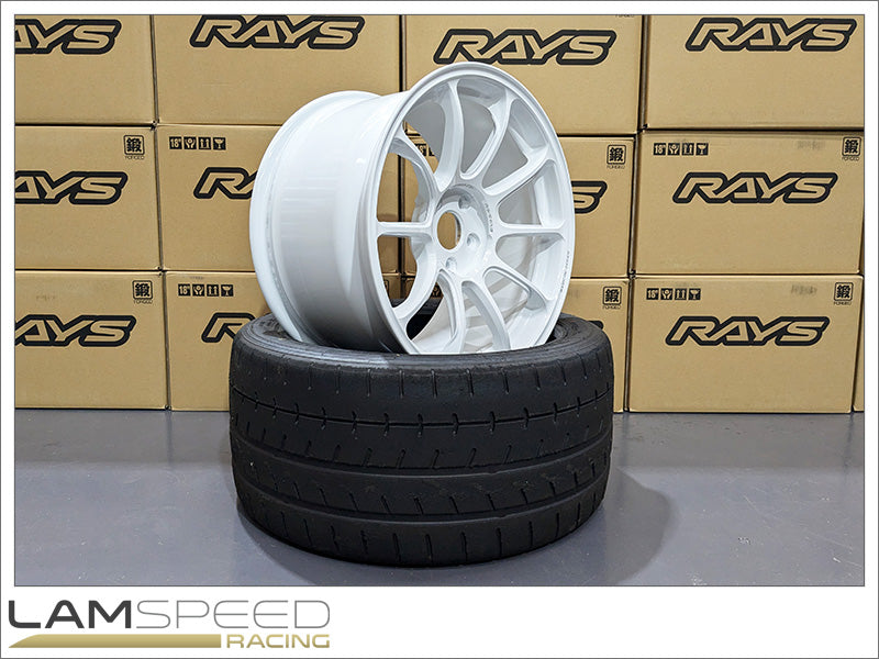 Rays Engineering Forged ZE40 M-Spec - 18x10 +40 5x114.3 - Dash White (DW) - Custom Batch