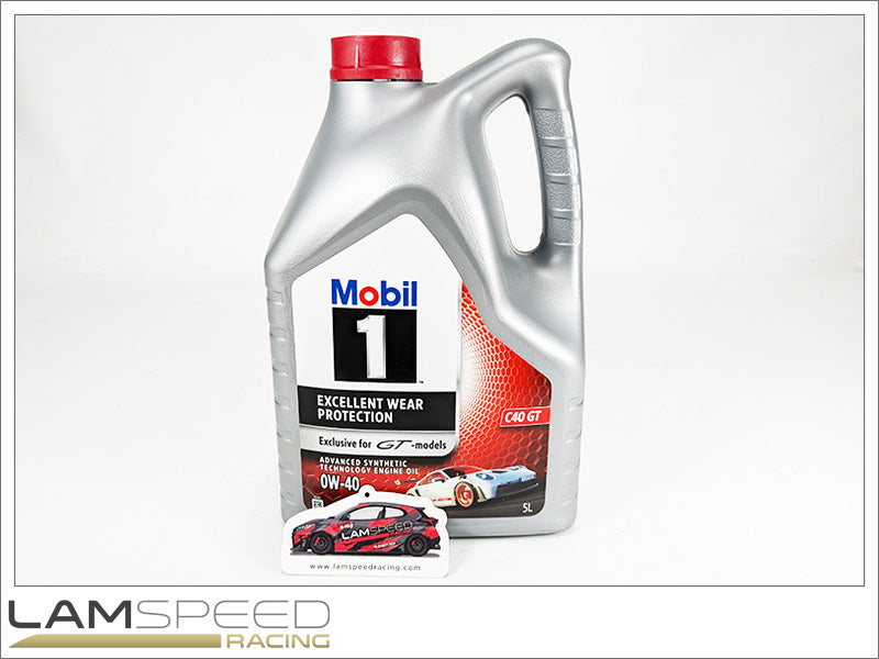 Mobil 1 C40 GT 0W40 Engine Oil - 5L Bottle (specifically engineered for high performing Porsche GT Engines)