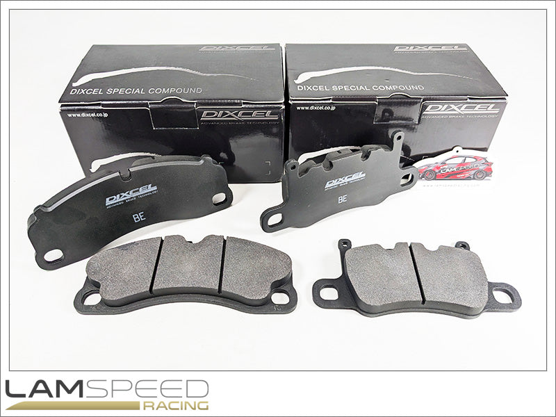 Dixcel Advanced Brake Technology Specom-β Flat type (Special Compound) - Porsche Front and Rear Brake Pads Porsche 911 991 GT3, GT3RS, GT4RS