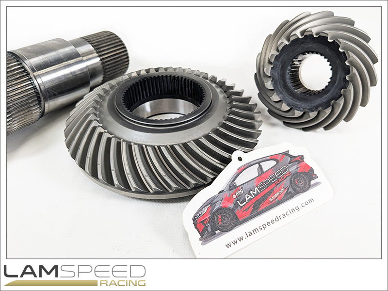 Lamspeed Racing Toyota GR Yaris / GR Corolla Billet Front Transfer Case Hypoid Gear Set and Tube