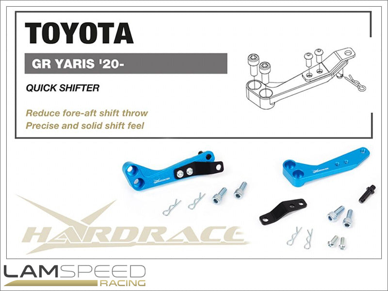 HARDRACE QUICK SHIFTER BRACKET TOYOTA GR YARIS GXPA16 - Q1066.