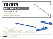 HARDRACE REAR LOWER REAR BRACE TOYOTA GR COROLLA 2022+ - Q1434.