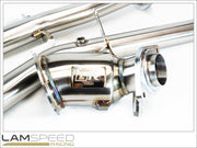 Lamspeed Racing x TNEER Hyper Exhausts 2022+ Toyota GR Corolla Gen 1 and Gen 2 (Automatic and Manual) Catless Downpipe and Midpipe.