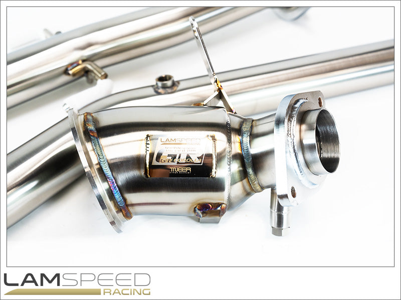 Lamspeed Racing x TNEER Hyper Exhausts 2022+ Toyota GR Corolla Gen 1 and Gen 2 (Automatic and Manual) 200 Cell Sports Catalytic Converter Downpipe and Midpipe.