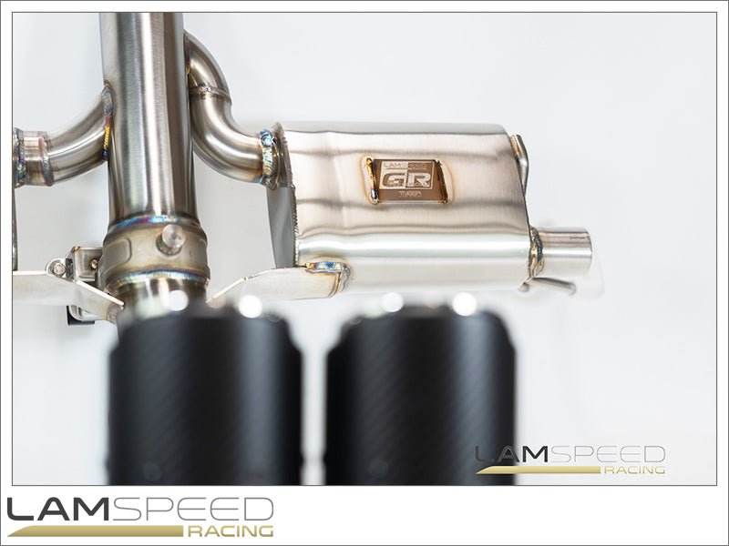 Lamspeed Racing x TNEER Hyper Exhausts 2022+ Toyota GR Corolla Gen 1 and 2 (Automatic and Manual) Valved Catback Exhaust.