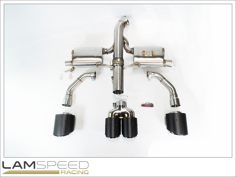 Lamspeed Racing x TNEER Hyper Exhausts 2022+ Toyota GR Corolla Gen 1 and 2 (Automatic and Manual) Valved Catback Exhaust.