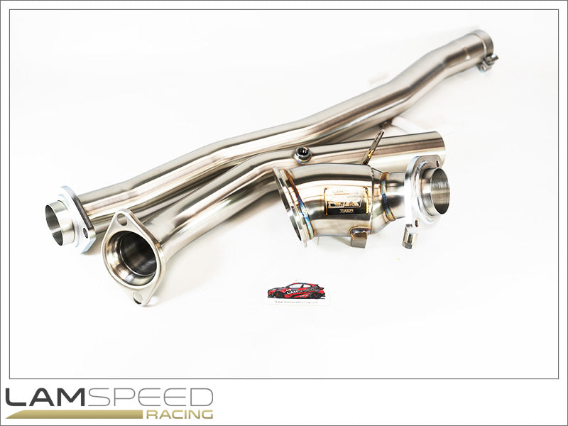 Lamspeed Racing x TNEER Hyper Exhausts 2024+ Toyota GR Yaris Gen 2 (Automatic and Manual) Catless Downpipe and Midpipe.