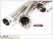 Lamspeed Racing x TNEER Hyper Exhausts 2024+ Toyota GR Yaris Gen 2 (Automatic and Manual) 200 Cell Sports Catalytic Converter Downpipe and Midpipe.