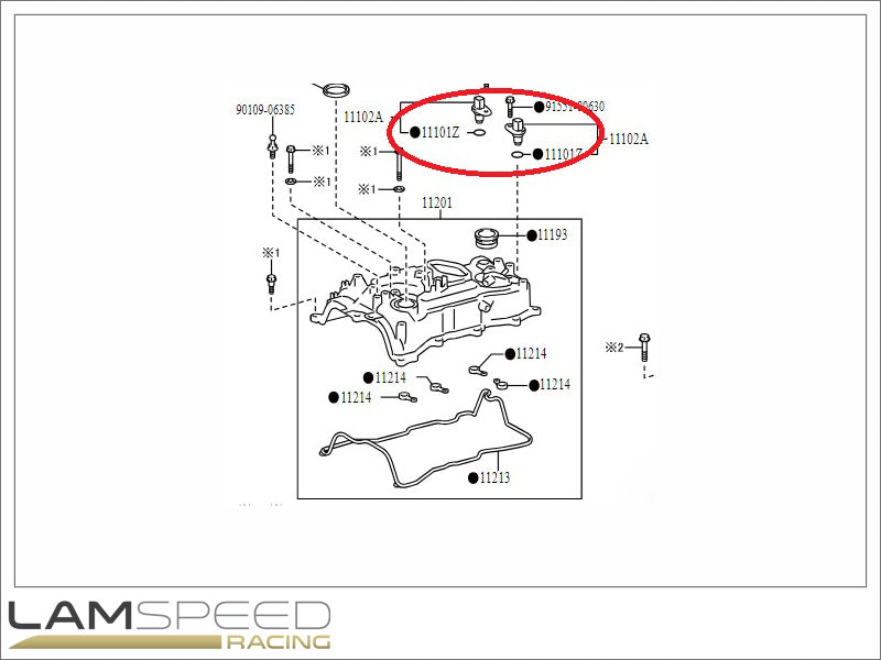 OEM Toyota G16E-GTS Cam Position Sensor 2020+ GR Yaris / 2023+ GR Corolla (90919-05073)