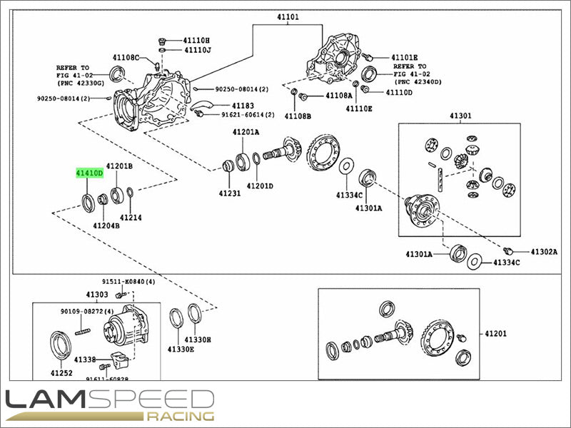 OEM Toyota SEAL, OIL DIAPHRAGM Rear Differential 2020+ GR Yaris / 2023+ GR Corolla (90310-54003)