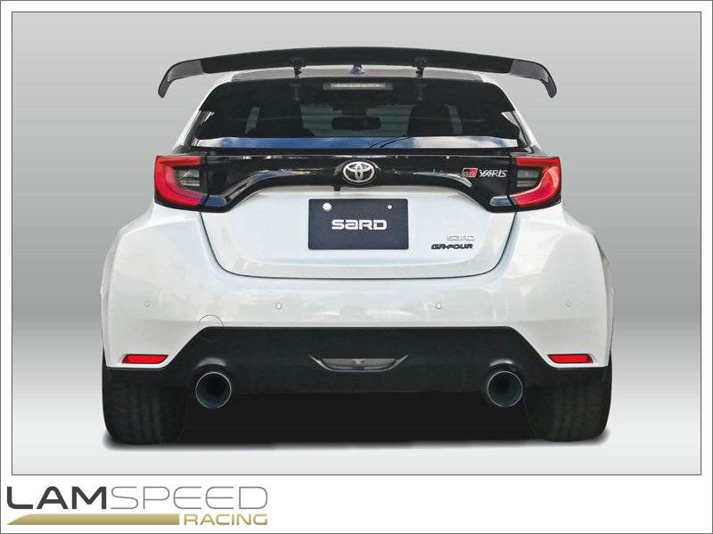 SARD LSR CARBON WING TWILL WEAVE URETHANE COATING - GR YARIS GXPA16 MX