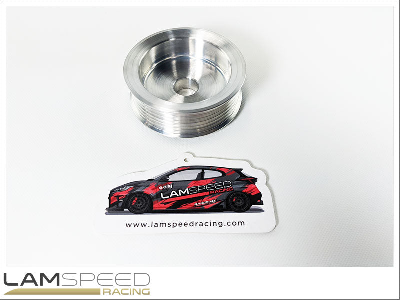 Lamspeed Racing Mitsubishi Evolution 4-9 Under Drive Alternator Pulley.