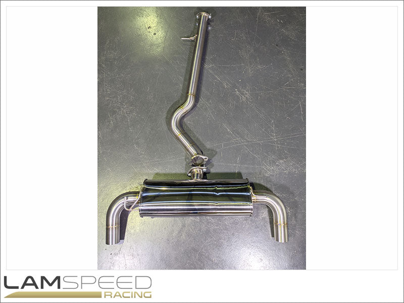 Lamspeed Racing SS304 Stainless Steel Catback Exhaust - Toyota GR4 Yaris.