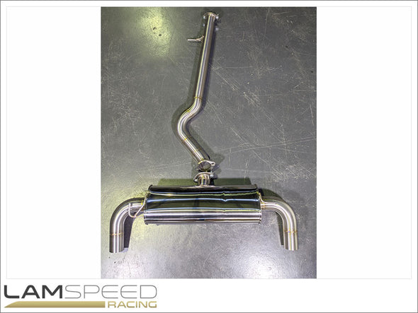 Lamspeed Racing SS304 Stainless Steel Catback Exhaust - Toyota GR4 Yaris.
