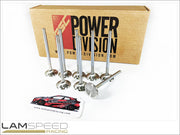 GSC Power Division 4G63 Mitsubishi Evo 1-9 +1mm Oversized (35mm) Intake Valves (GSC2004-8).