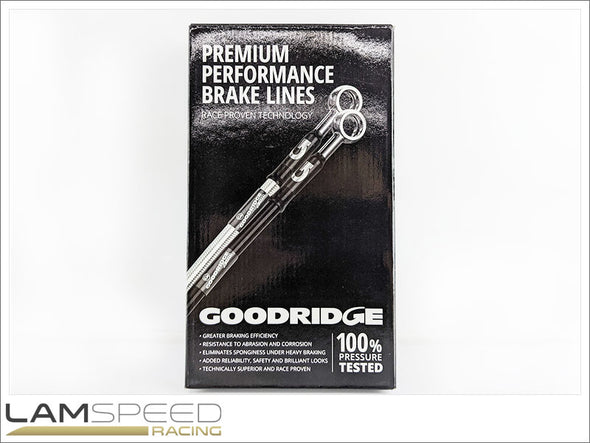 Goodridge - Braided Brake Line Kit - Mitsubishi Evo 5-10.