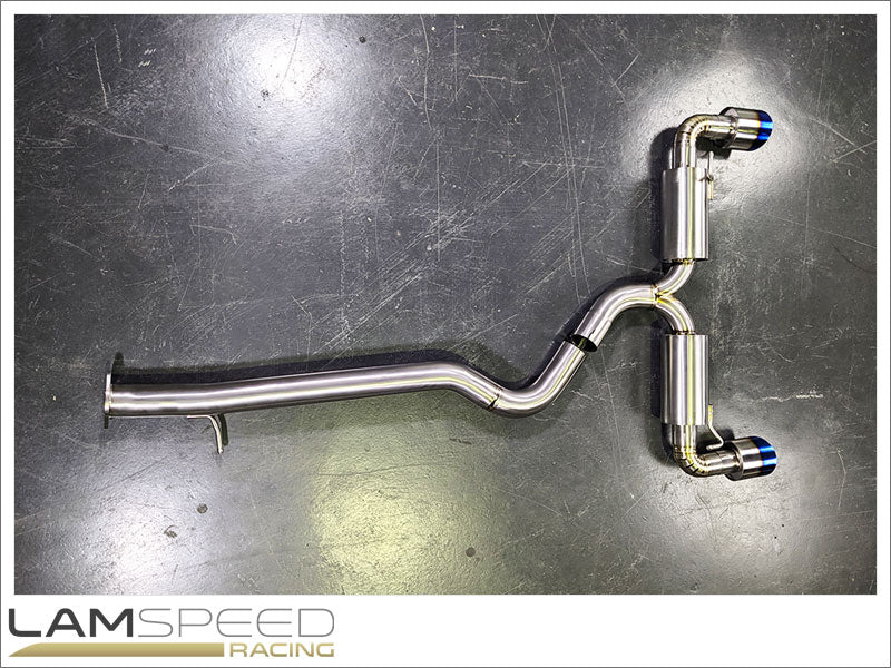 Lamspeed Racing MC GR1 Titanium Catback Exhaust - Toyota GR4 Yaris.