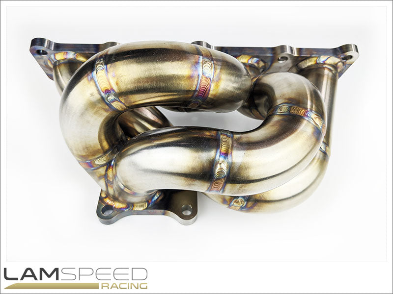 KLM Fabrications Mitsubishi Evolution 10 Stock Frame Exhaust Manifold.